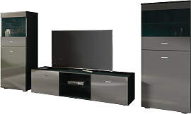 Wohnwand BORCHARDT MÖBEL "Scala, Mediawand