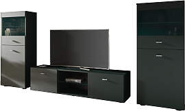 Wohnwand BORCHARDT MÖBEL "Scala, Mediawand
