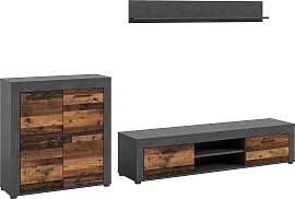 Wohnwand HOME AFFAIRE "AOSTA, Breite 255cm,