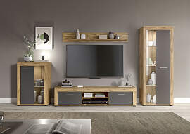 Wohnwand HOME AFFAIRE "AOSTA, Breite 310cm,