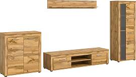 Wohnwand HOME AFFAIRE "AOSTA, Breite 330cm,