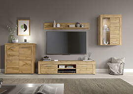 Wohnwand HOME AFFAIRE "AOSTA, Breite 330cm,