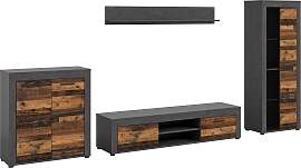 Wohnwand HOME AFFAIRE "AOSTA, Breite 330cm,
