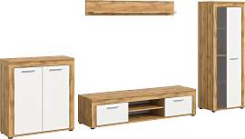 Wohnwand HOME AFFAIRE "AOSTA, Breite 330cm,