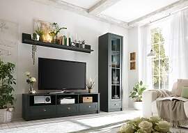 Wohnwand HOME AFFAIRE "Ascot", grün,