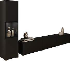 Wohnwand HOME AFFAIRE "BERLIN I, Vitrine