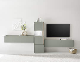 Wohnwand HOME AFFAIRE "City/Giron, moderne