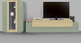 Wohnwand HOME AFFAIRE "Coro, Anbauwand,