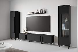 Wohnwand HOME AFFAIRE "Helsinki, Modernes Set 