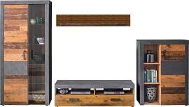 Wohnwand HOME AFFAIRE "Ilana", graphit