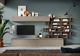 Wohnwand HOME AFFAIRE "Infinity, 10tlg.