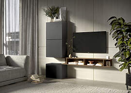 Wohnwand HOME AFFAIRE "Infinity, 4tlg. Breite 