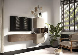 Wohnwand HOME AFFAIRE "Infinity, 4tlg. Breite 