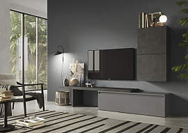 Wohnwand HOME AFFAIRE "Infinity, 4tlg. Breite 