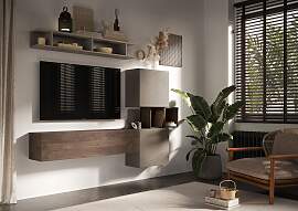 Wohnwand HOME AFFAIRE "Infinity, 5tlg. Breite 