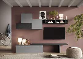 Wohnwand HOME AFFAIRE "Infinity, 6tlg. Breite 