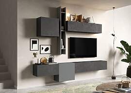 Wohnwand HOME AFFAIRE "Infinity, 6tlg. Breite 