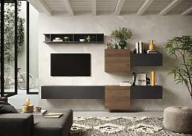 Wohnwand HOME AFFAIRE "Infinity, 6tlg. Breite 