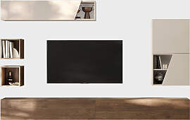 Wohnwand HOME AFFAIRE "Infinity, 6tlg. Breite 