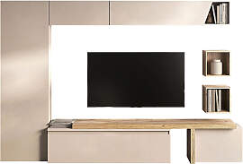 Wohnwand HOME AFFAIRE "Infinity, 7tlg. Breite 