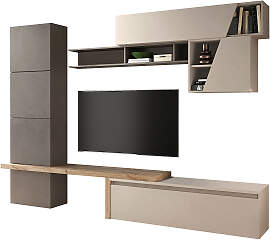 Wohnwand HOME AFFAIRE "Infinity, 9tlg. Breite 