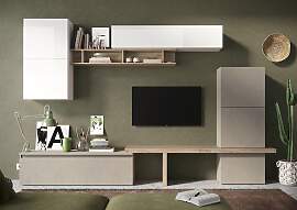 Wohnwand HOME AFFAIRE "Infinity, 9tlg. Breite 
