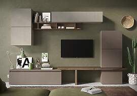 Wohnwand HOME AFFAIRE "Infinity, 9tlg. Breite 