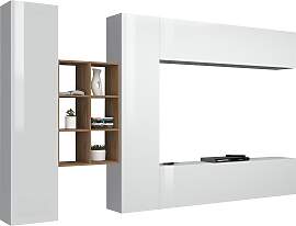 Wohnwand HOME AFFAIRE "Maruska", weiß