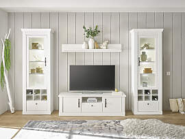 Wohnwand HOME AFFAIRE "RAVENNA", weiß