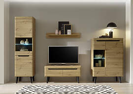 Wohnwand HOME AFFAIRE "Torge, Anbauwand,