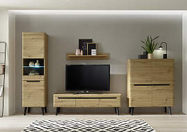 Wohnwand HOME AFFAIRE "Torge, Anbauwand,