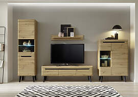 Wohnwand HOME AFFAIRE "Torge, Anbauwand,