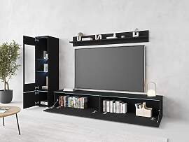 Wohnwand HOME AFFAIRE "VERA I, Vitrinen