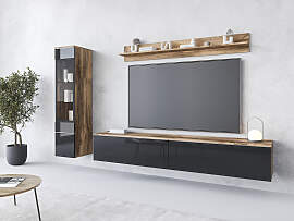 Wohnwand HOME AFFAIRE "VERA I, Vitrinen