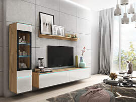 Wohnwand HOME AFFAIRE "VERA I, Vitrinen