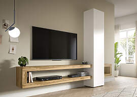 Wohnwand HOME AFFAIRE "Zolder, Breite 240 cm, 