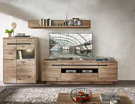 Wohnwand INNOSTYLE "BELLANO", braun