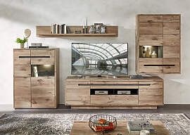 Wohnwand INNOSTYLE "BELLANO", braun