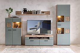 Wohnwand INNOSTYLE "FUN PLUS II", grün