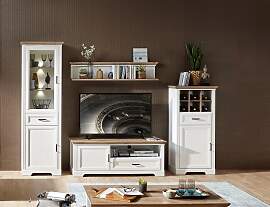 Wohnwand INNOSTYLE "Jasmin", weiß