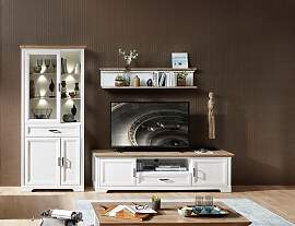 Wohnwand INNOSTYLE "Jasmin", weiß