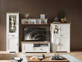 Wohnwand INNOSTYLE "Jasmin", weiß