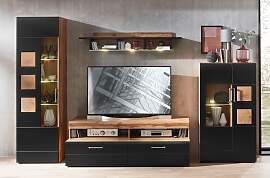 Wohnwand INNOSTYLE "Sonate", schwarz