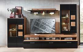 Wohnwand INNOSTYLE "Sonate", schwarz