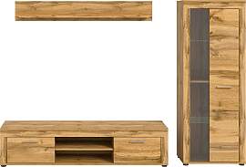 Wohnwand Jam Eiche Wotan