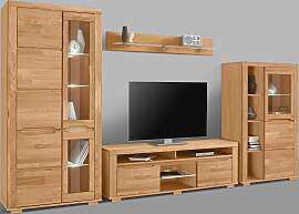 Wohnwand OTTO HOME "Denis", braun (eiche 