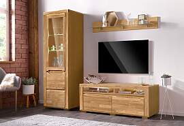 Wohnwand OTTO HOME "Denis", braun (eiche 