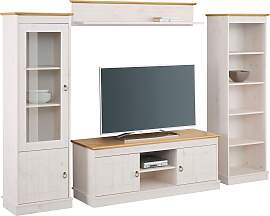 Wohnwand OTTO HOME "Indra", gelb (weiß, 