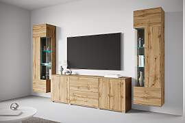 Wohnwand OTTO HOME "KENIA", braun