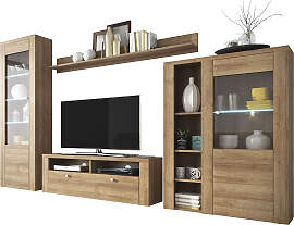 Wohnwand OTTO HOME "Larona, Anbauwand, Set 4